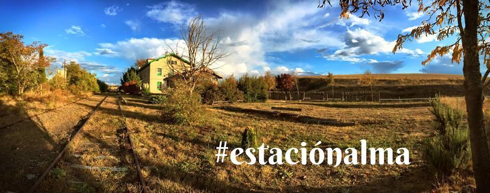 Hotel Rural La Estacion Del Alma Almazan Luaran gambar