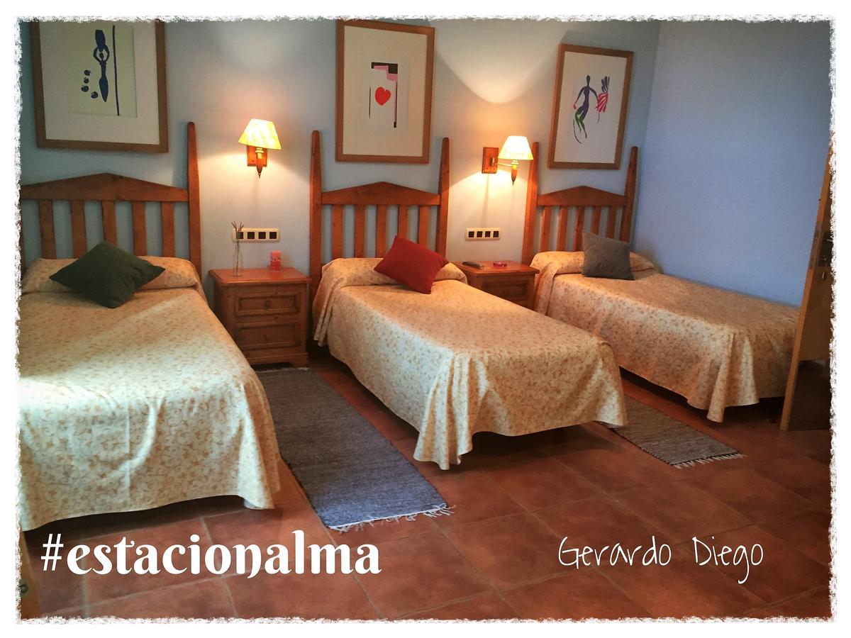 Hotel Rural La Estacion Del Alma Almazan Luaran gambar